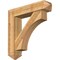 Ekena Millwork Westlake Arts and Crafts Rough Sawn Bracket w/ Offset Brace, Western Red Cedar, 8"W x 36"D x 36"H BKT0806X36X36WTL03RWR - alternate 1